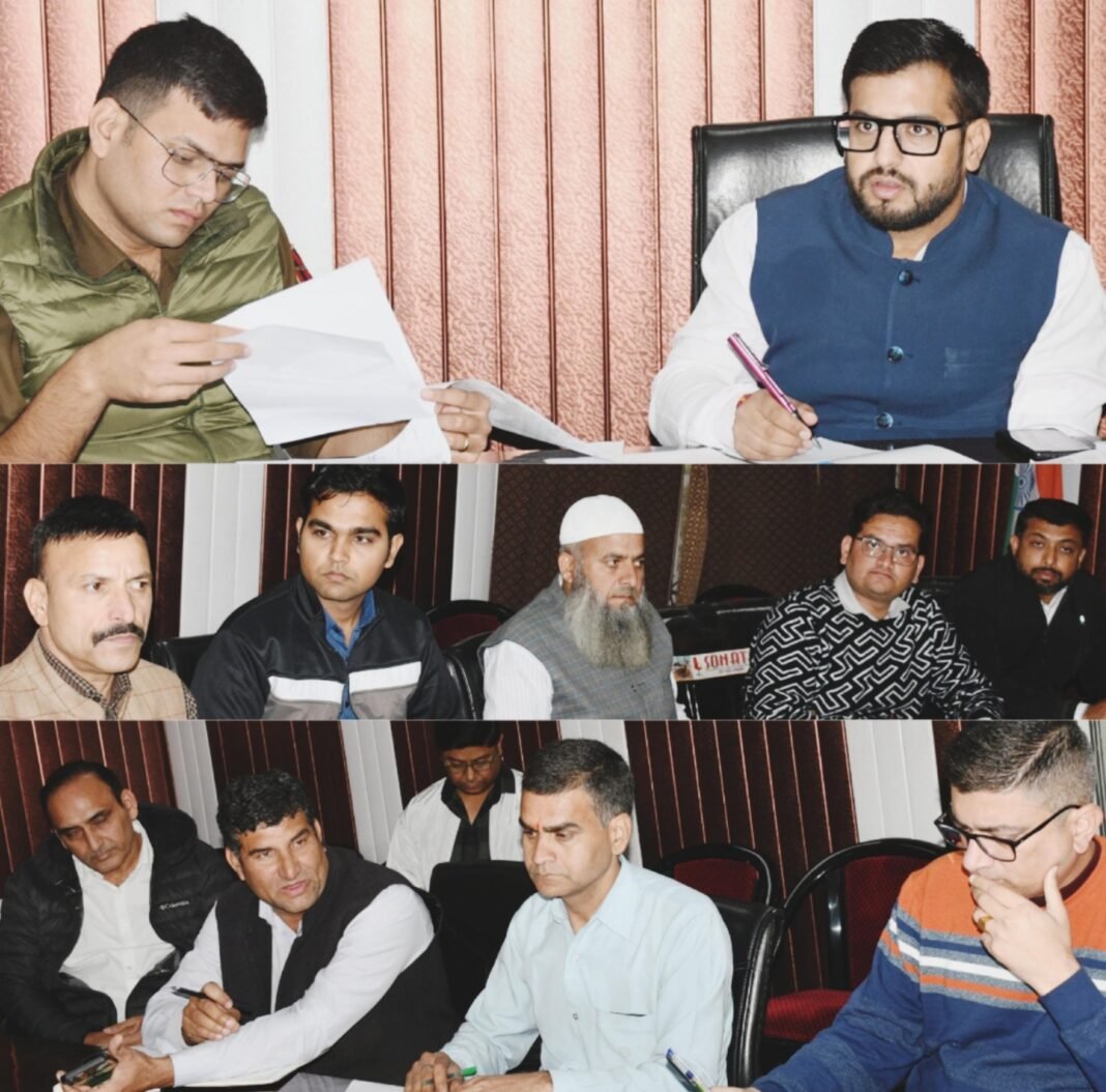 DC, SSP Rajouri review security measures for labourers at BRO work sites