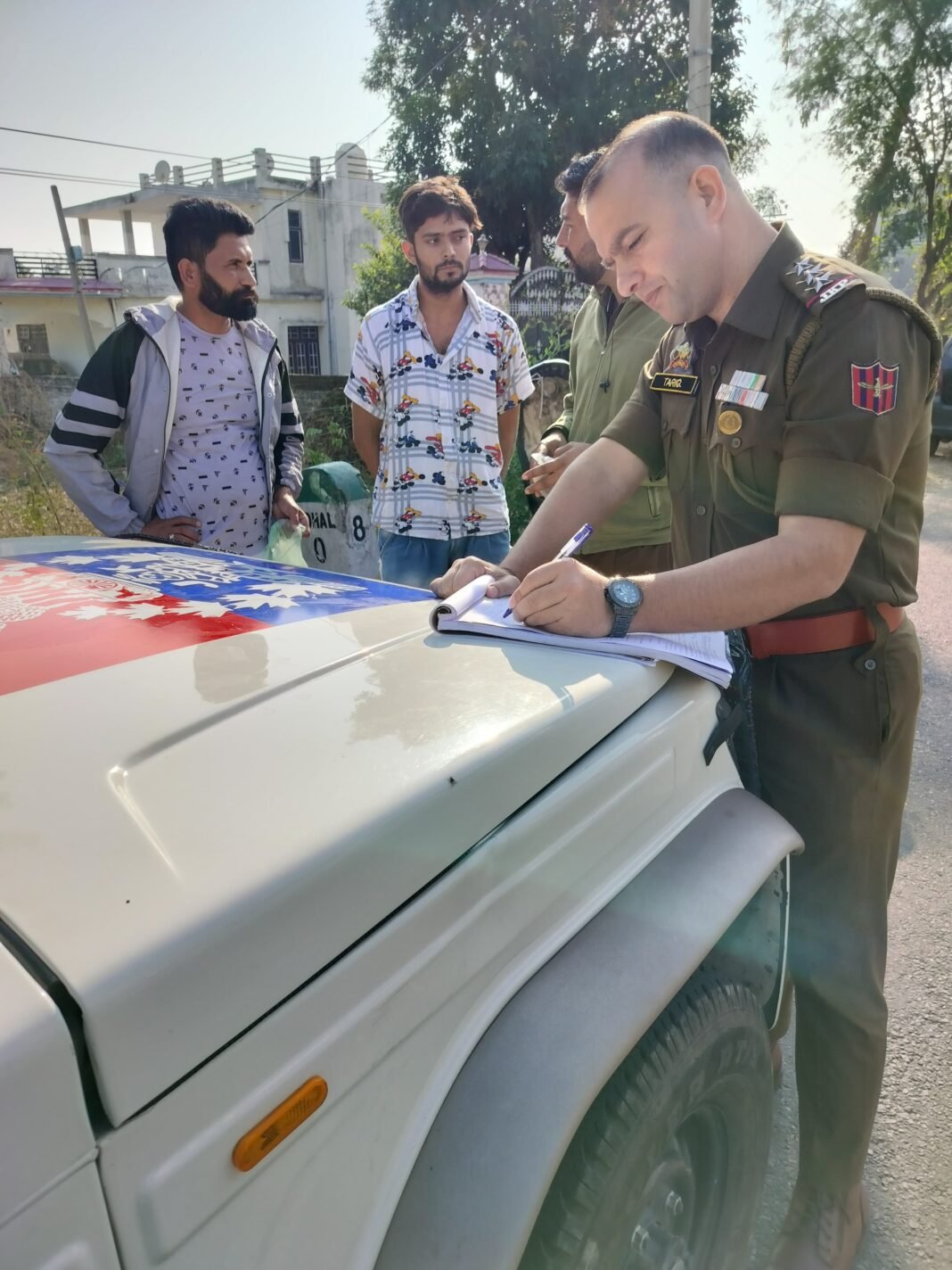 Police tough against traffic rule Violators