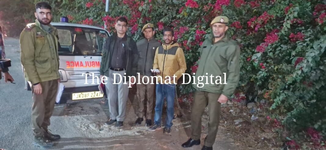 Ambulance driver arrested with heroin-like substance in Lakhanpur