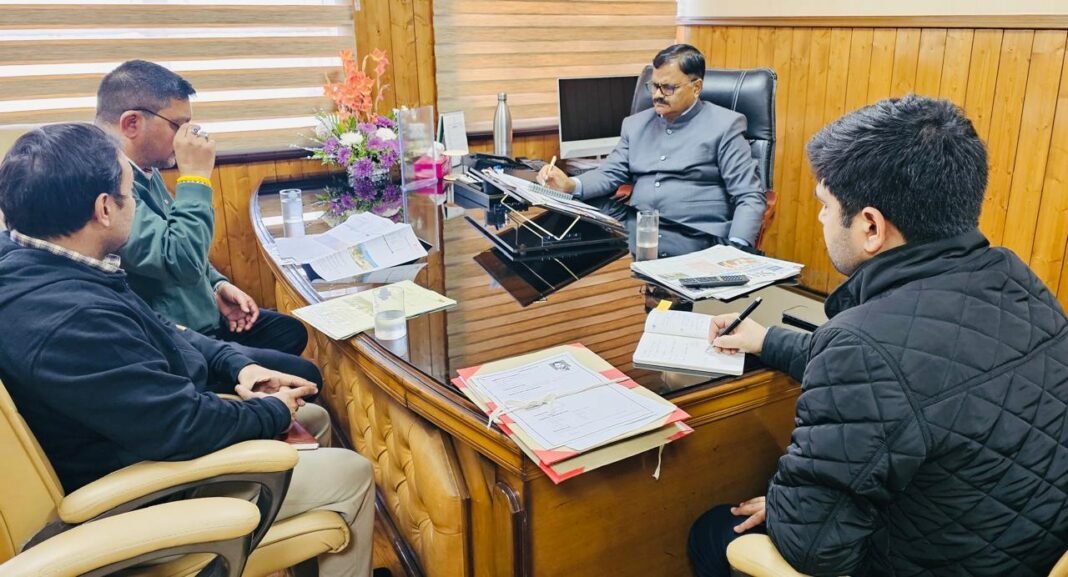 Rana reviews progress on PARNAI Hydroelectric Project