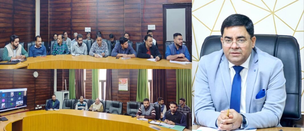 DC Kishtwar Reviews Revenue Working