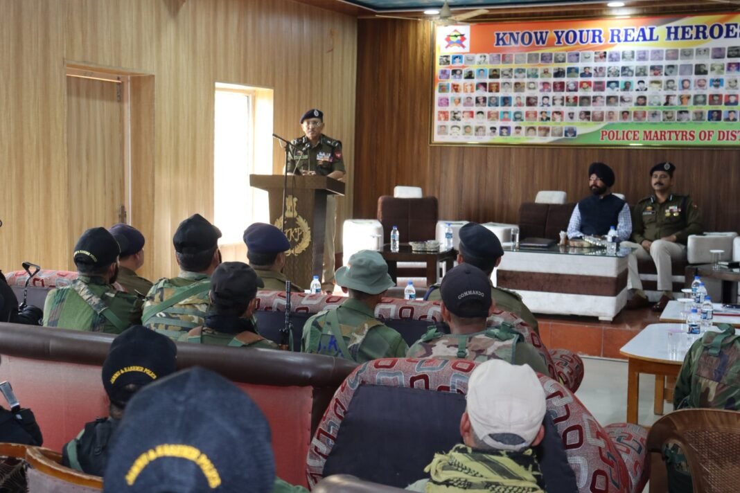 ADGP Jammu Zone reviews operational preparedness of district Doda