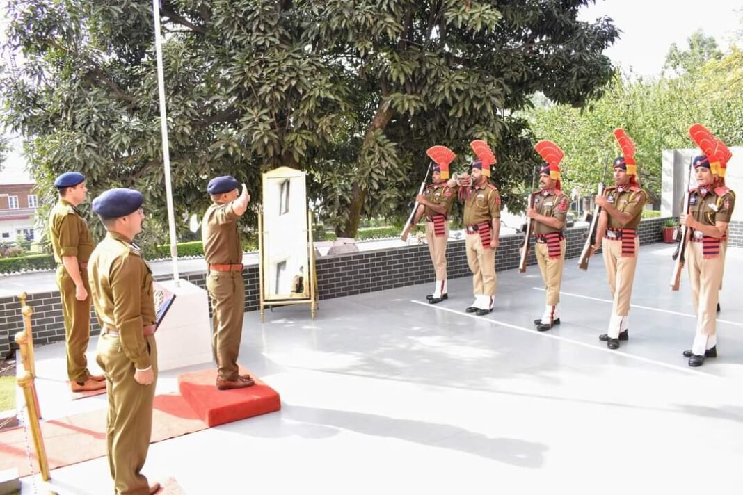 ADGP Jammu zone reviews operations and training preparedness of district Poonch