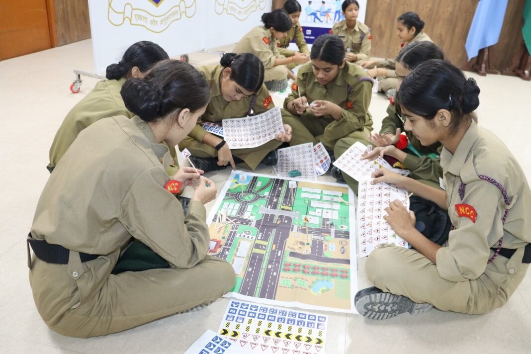 Awareness initiative at NCC Training Academy Nagrota by Centre of Excellence for Road Safety (CoERS), IIT Madras