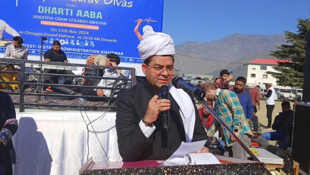 Janjatiya Gaurav Diwas: Over 15,000 thronged in “Mega Tribal Fest” at Kishtwar