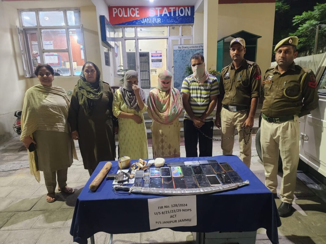 Police constable along with his two wives arrested in narcotics case in Janipur