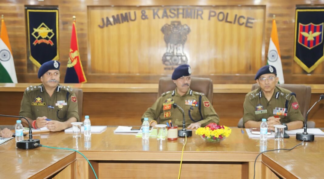 DGP chairs introductory meeting with officers in Jammu