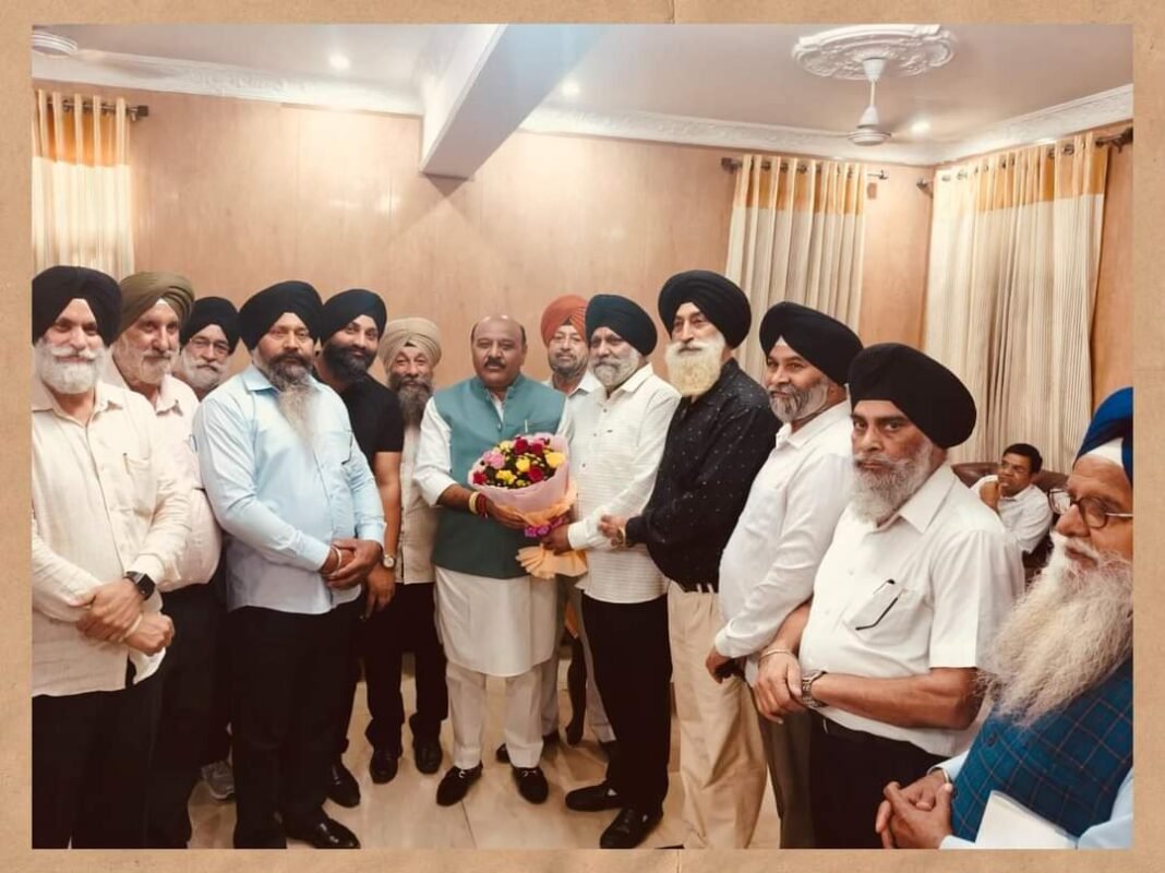 DGPC Jammu members call on Dy. CM Surinder Choudhary