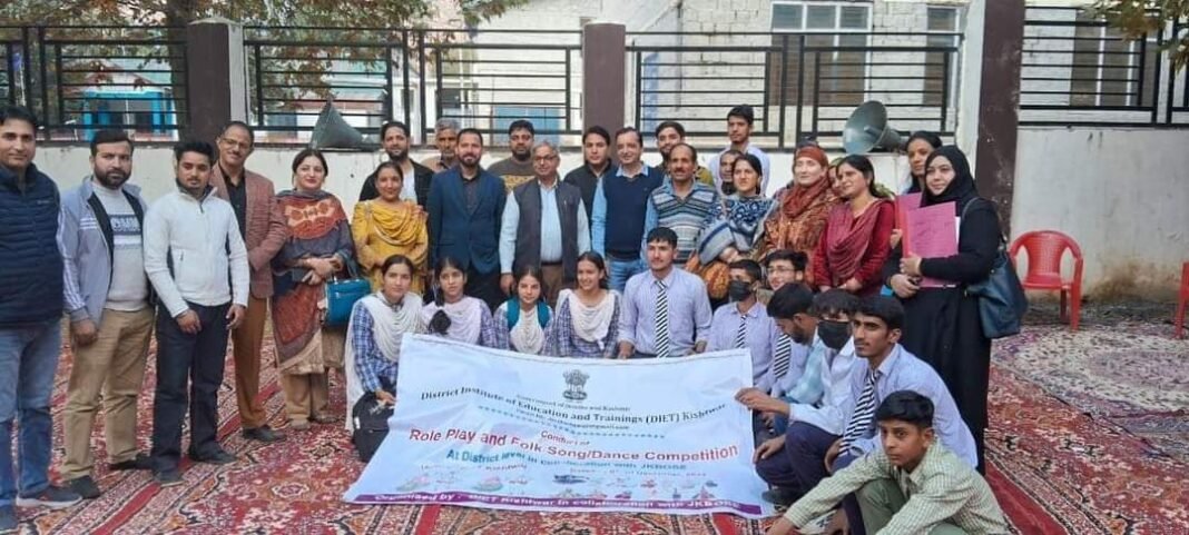 DIET Kishtwar hosts Role play, Folk Dance competition in collaboration with JKBOSE