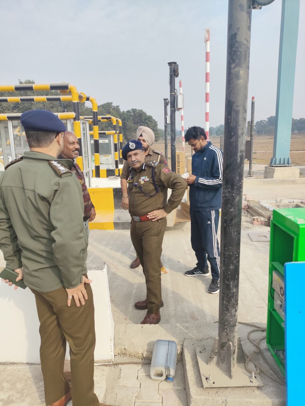 DIG JSK RANGE SHIV KUMAR SHARMA VISITS RING ROAD IN JAMMU