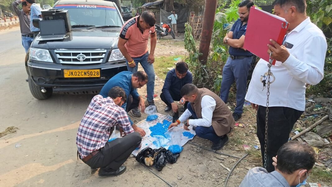 ANTF JAMMU RECOVERED COMMERCIAL QUANTITY OF NARCOTICS AND ARRESTED ONE NOTORIOUS PEDDLER