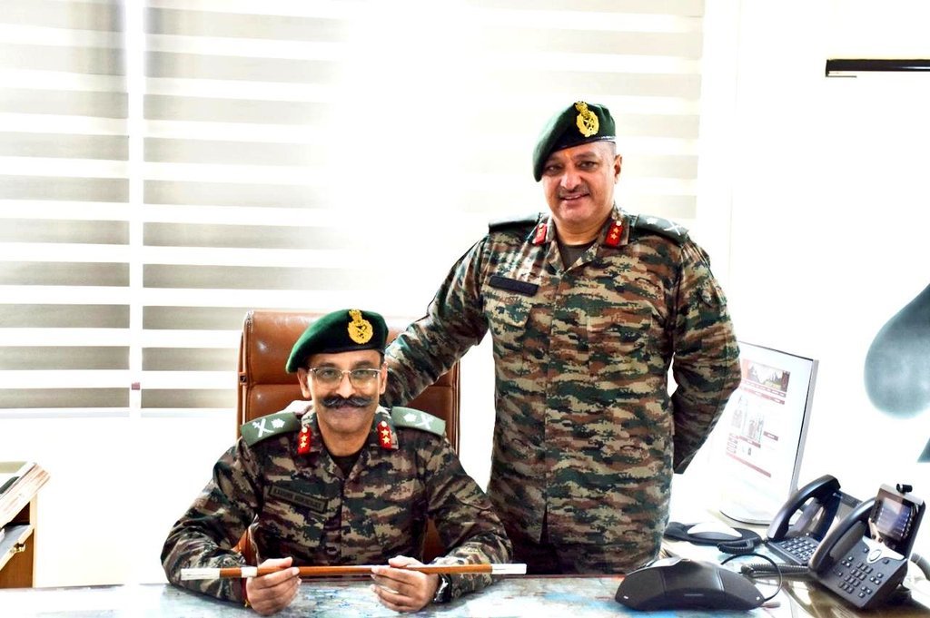 Maj Gen Kaushik Mukherjee Takes Command of Ace of Spades Division
