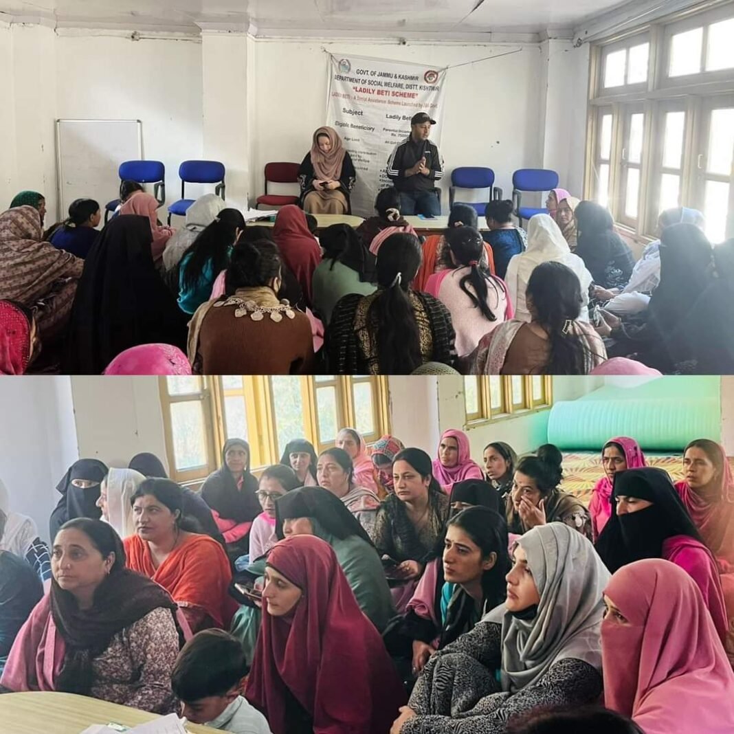 ICDS (Poshan) Department Hosts Awareness Camp in Model Panchayat Lower Chatroo A to saturate departmental Schemes.