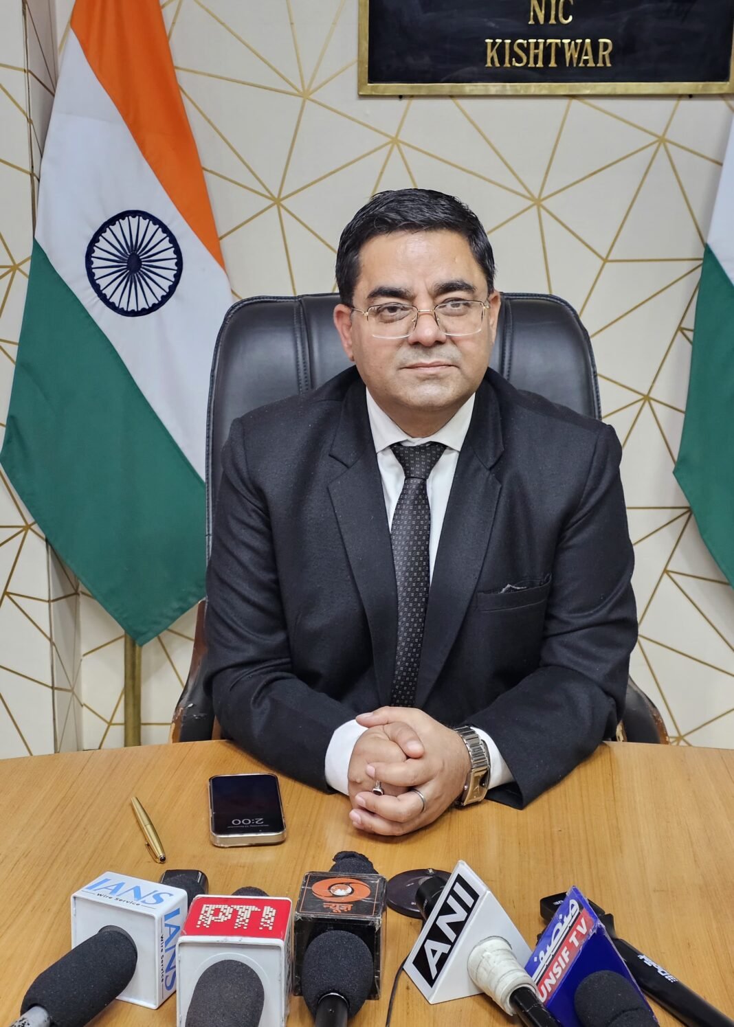 DC Kishtwar briefs press on “Mega Tribal Fest” in the District