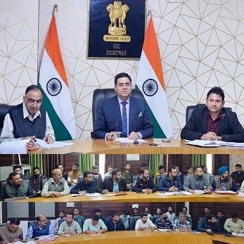 DC Kishtwar Reviews PWD Projects.