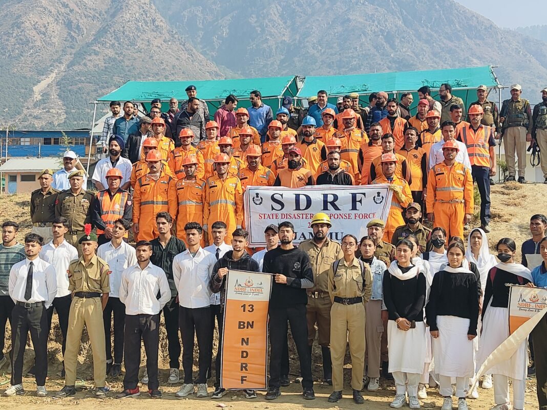 Two-Day District-Level Mock Exercise on Earthquake, Landslide, and Other Natural Disasters Concludes in Kishtwar
