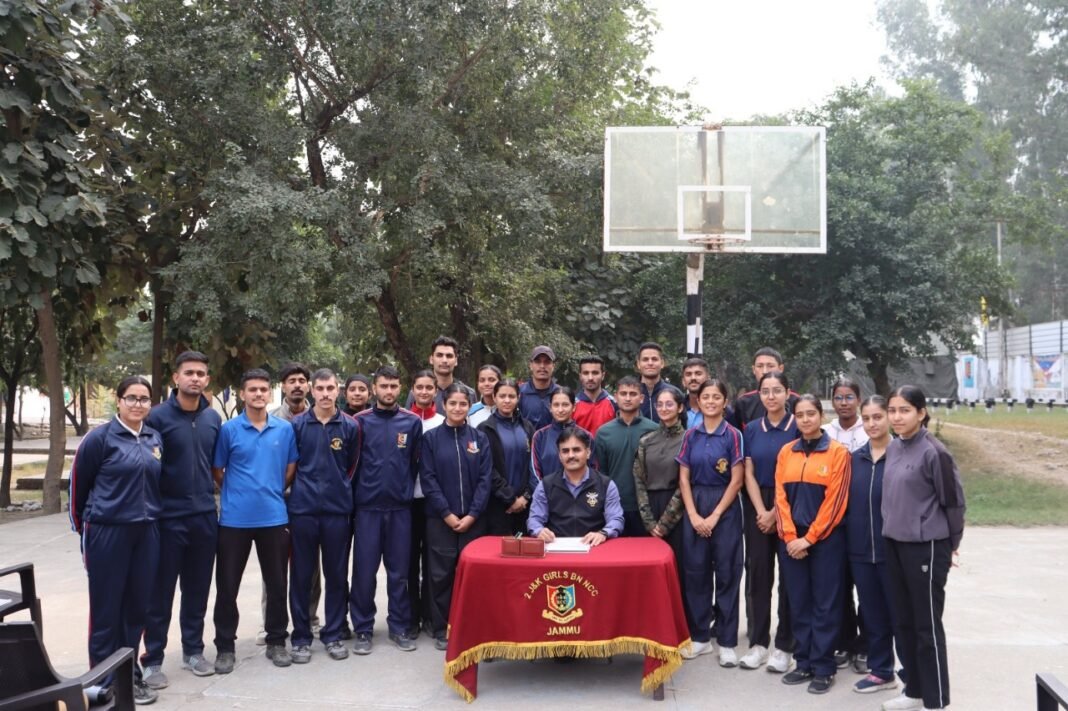 NCC CADETS TRANSFORM INTO A HUB OF AWARENESS AND SUSTAINABILITY THROUGH ENLIGHTENING SESSIONS AT NAGROTA