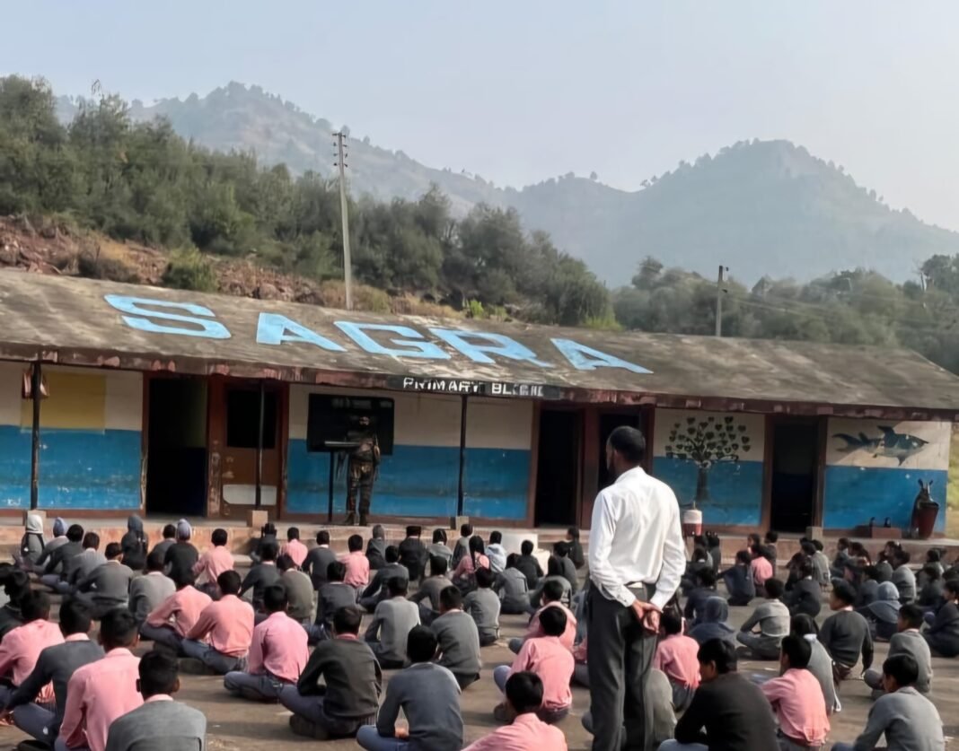 National Education Day Celebration with the School Children of Model Academy SAGRA