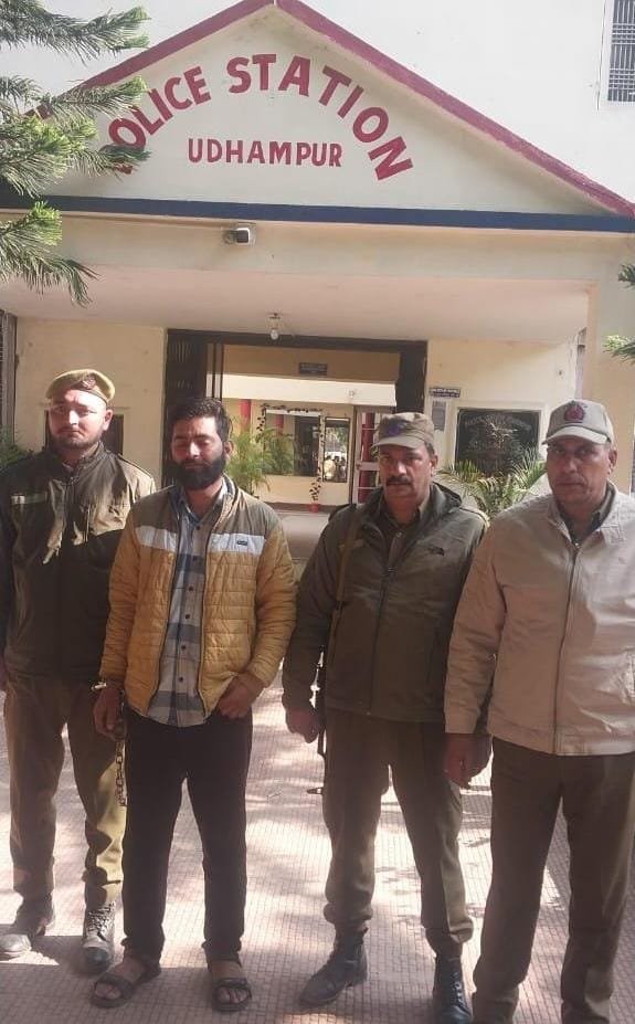 Notorious drug peddler booked under PIT NDPS by Udhampur Police