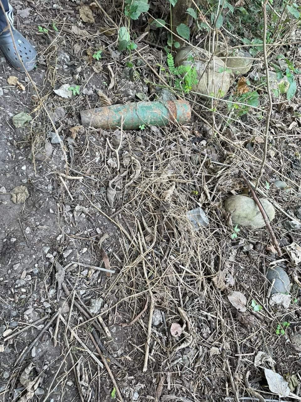 Old Bomb Shell Found in Akhnoor