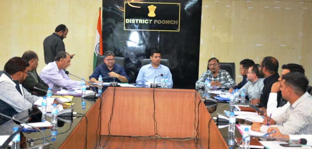 DC Poonch reviews working of Rural Development Department
