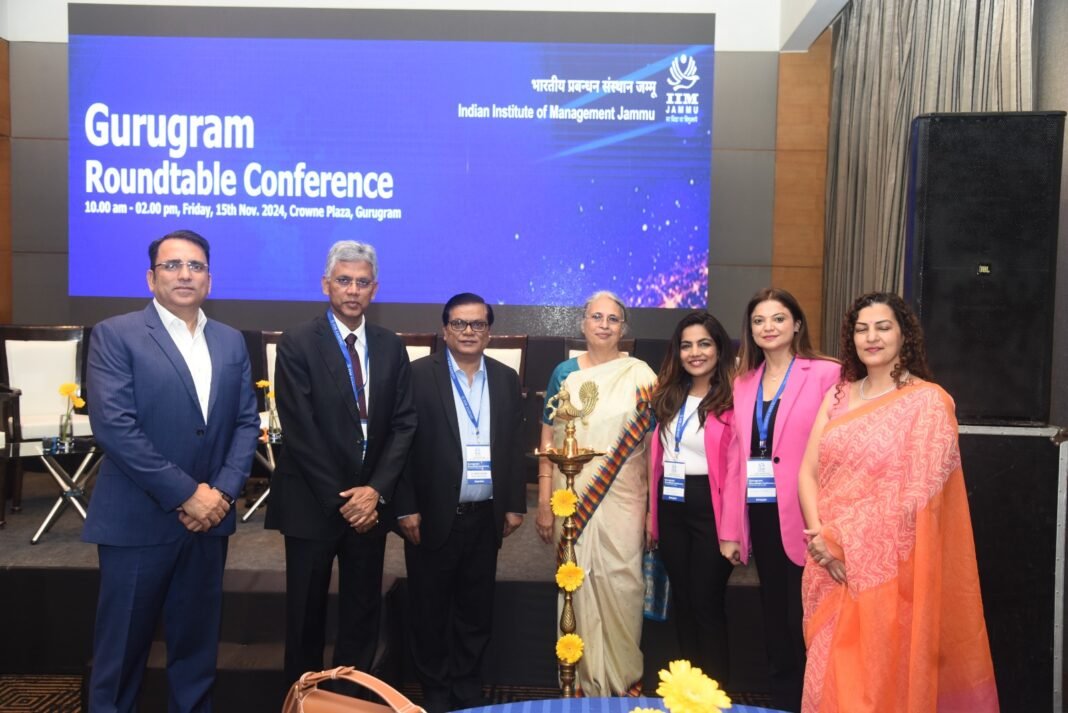 IIM Jammu hosts Gurugram Roundtable Conference