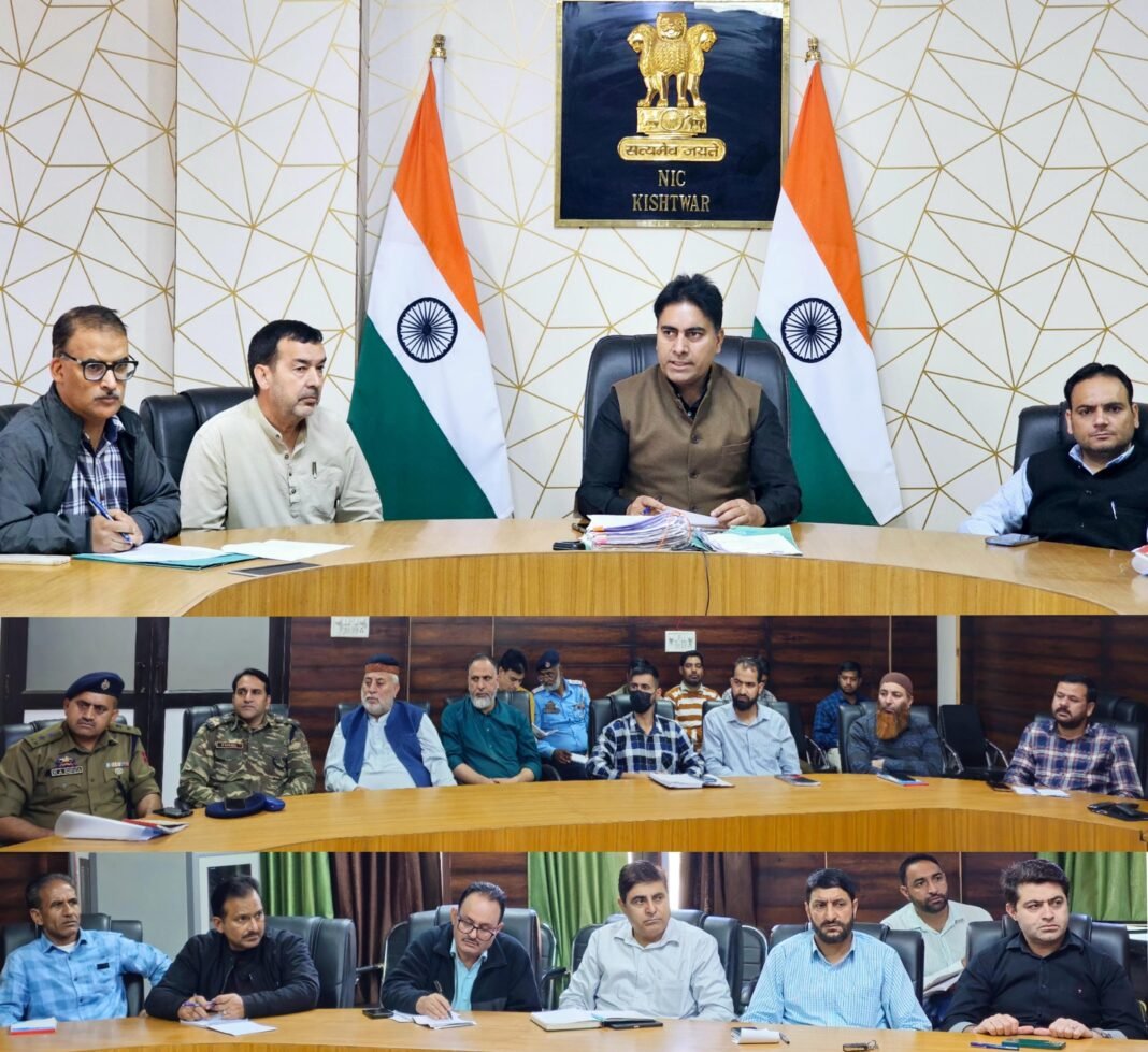 Kishtwar District Administration Prepares for Urs Shah Asrar-ud-Din Sahib (RA)