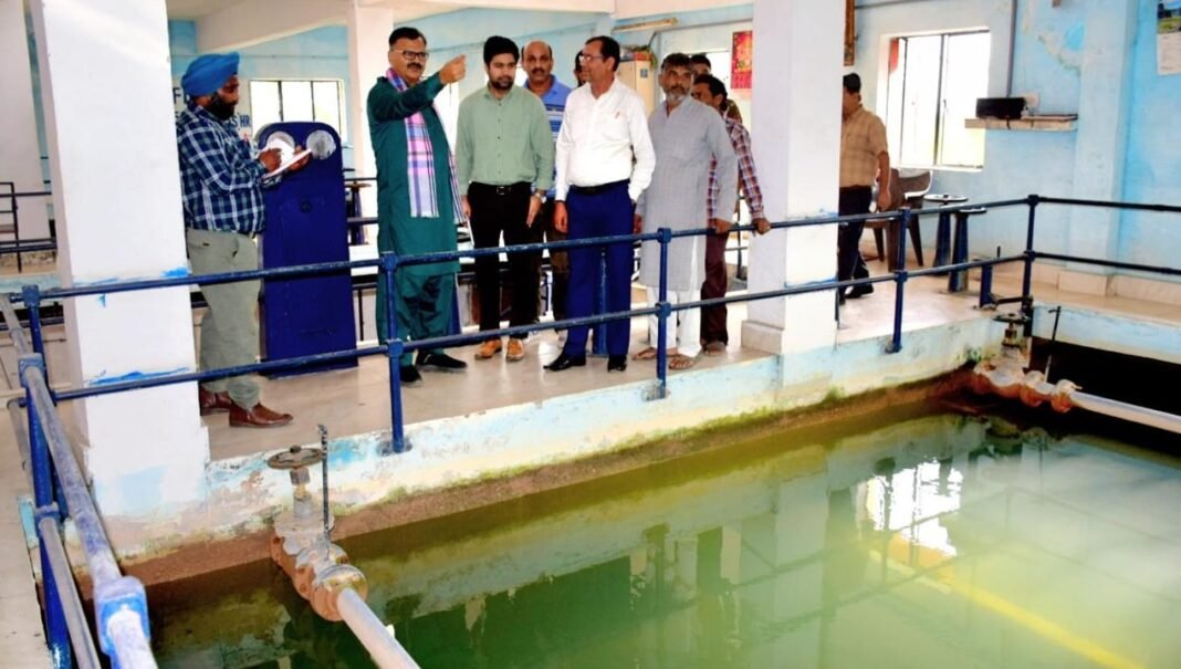 Rana conducts surprise visit of Sitlee, Kiryani Talab, Central Pumping Station Narwal