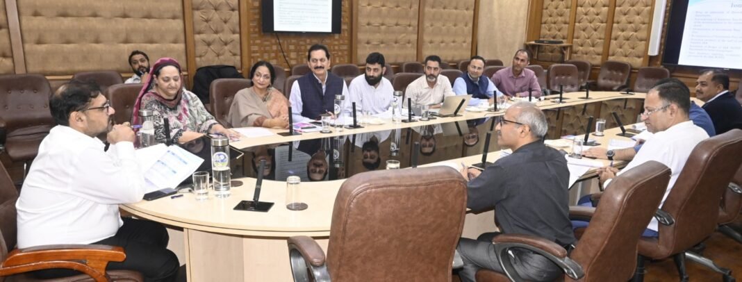 Satish Sharma reviews functioning of IT, ARI & Training departments