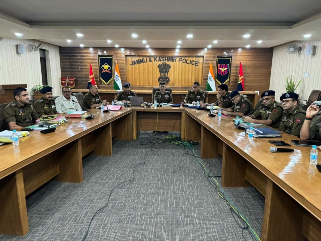 SSP Jammu reviews crime, security