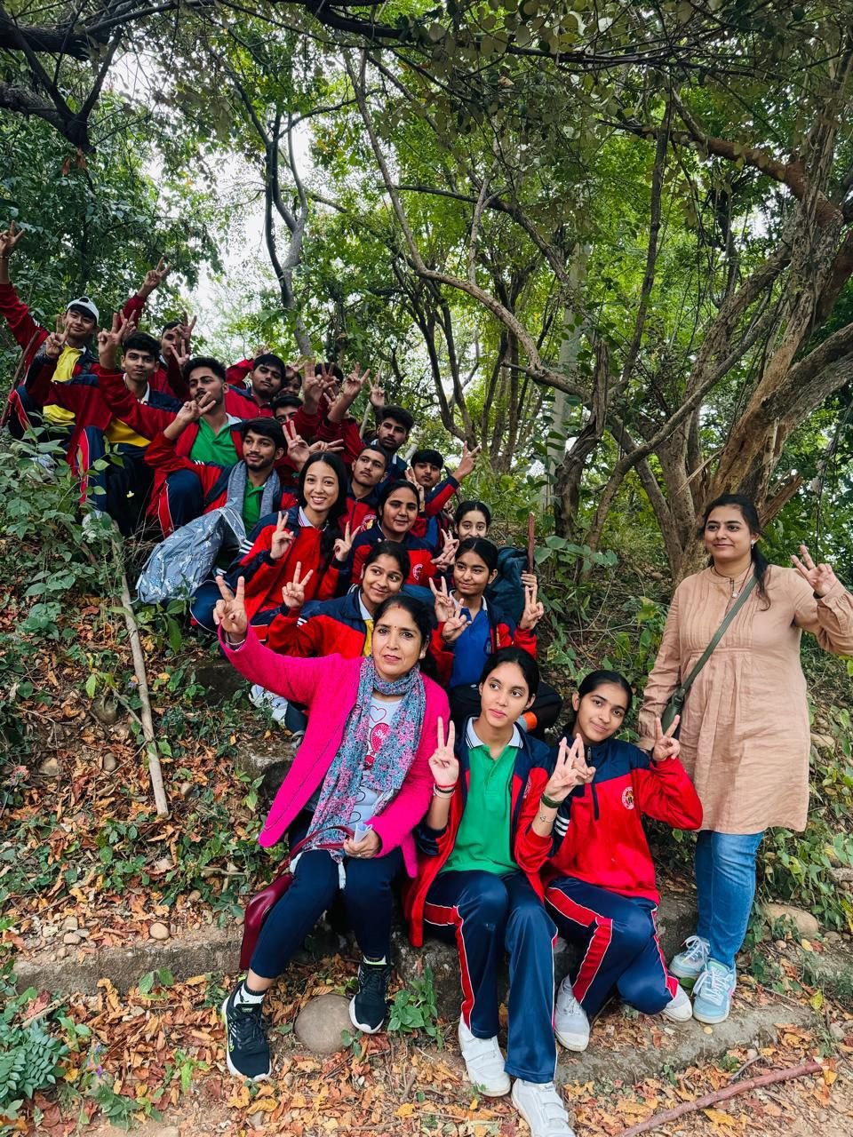 Tiny Tots HR Sec School Trekking Expedition