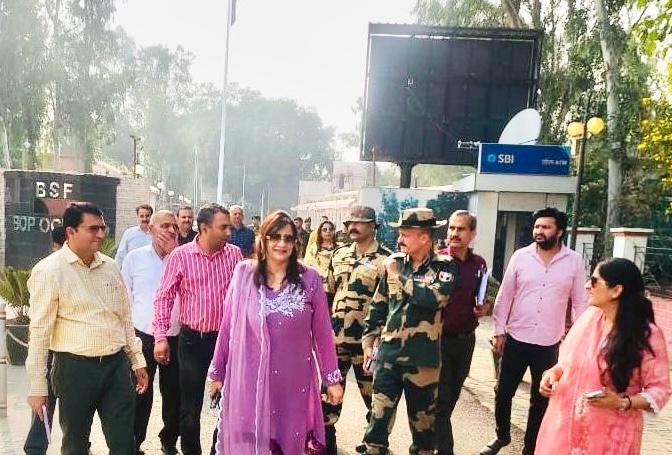 Tourism Officers Conducted Strategic Visit to Suchetgarh Border