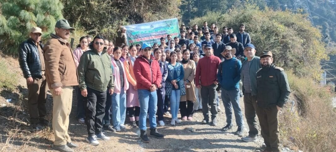 GDC Chenani organizes Eco-Trek from Karlah to Gouri Kund