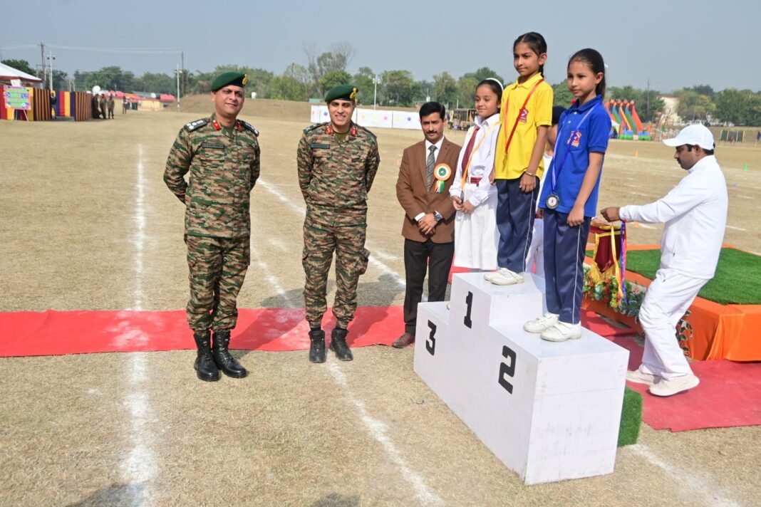 Celebrating Annual Cum Sports Day 2024-25 at Army Public School, Sunjuwan