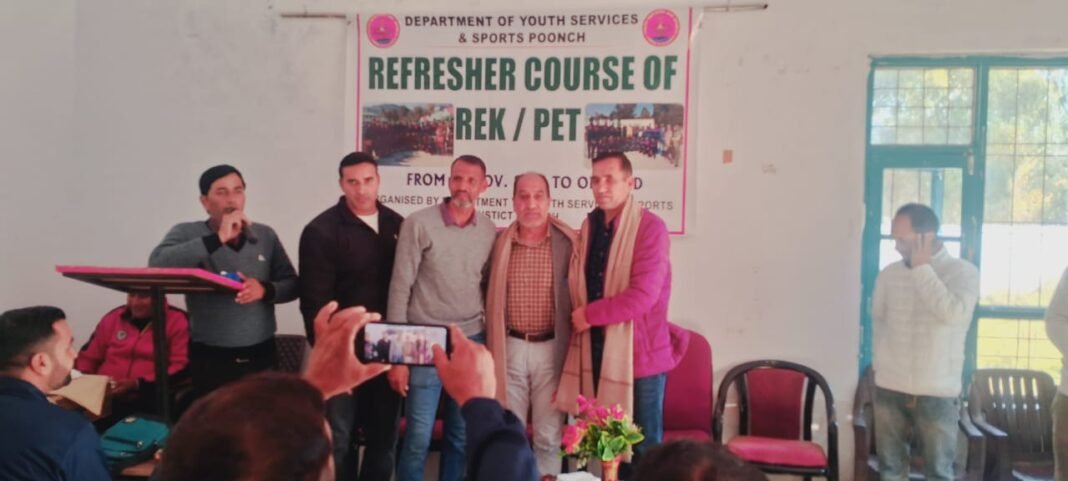 Seven-Day Refresher Course for Physical Education Staff Concludes at J&K’s Mendhar