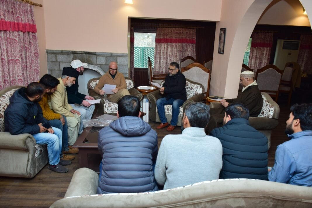 Chief Minister Omar Abdullah holds first public interaction at Public Services & Outreach Office