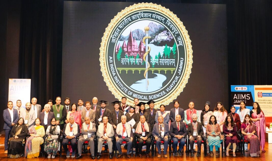 Department of Pediatric Surgery, AIIMS Jammu, hosts the Annual Conference of Research and Innovation in Pediatric Surgery, (RIPSSCON) 2024; first in the region of Jammu & Kashmir.