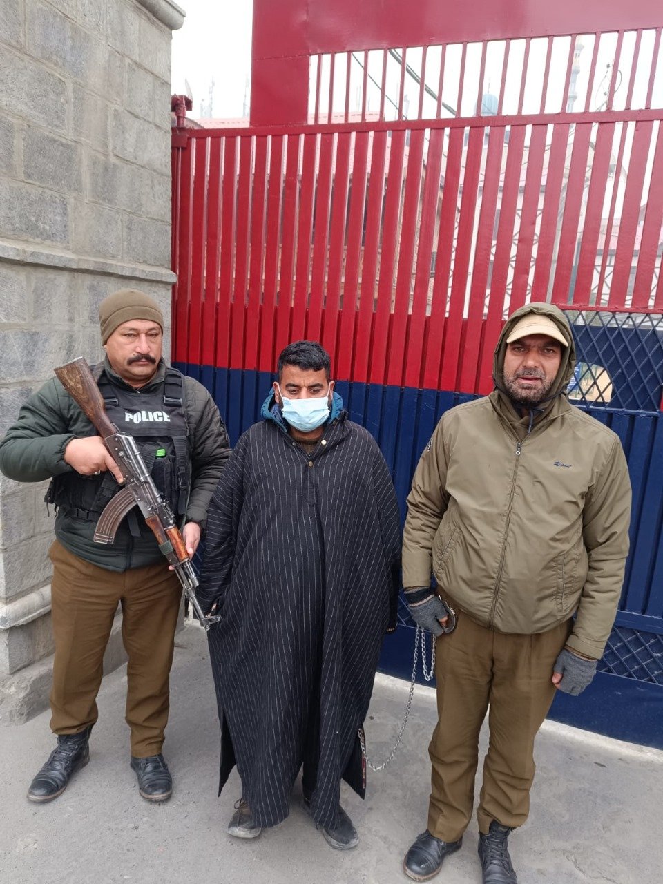 Infamous drug peddler involved in several cases who was evading arrest, tracked down, booked under PIT-NDPS Act in Srinagar