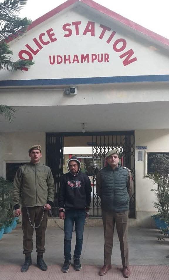 Hard-Core criminal and drug peddler Slapped With PSA by District Police Udhampur