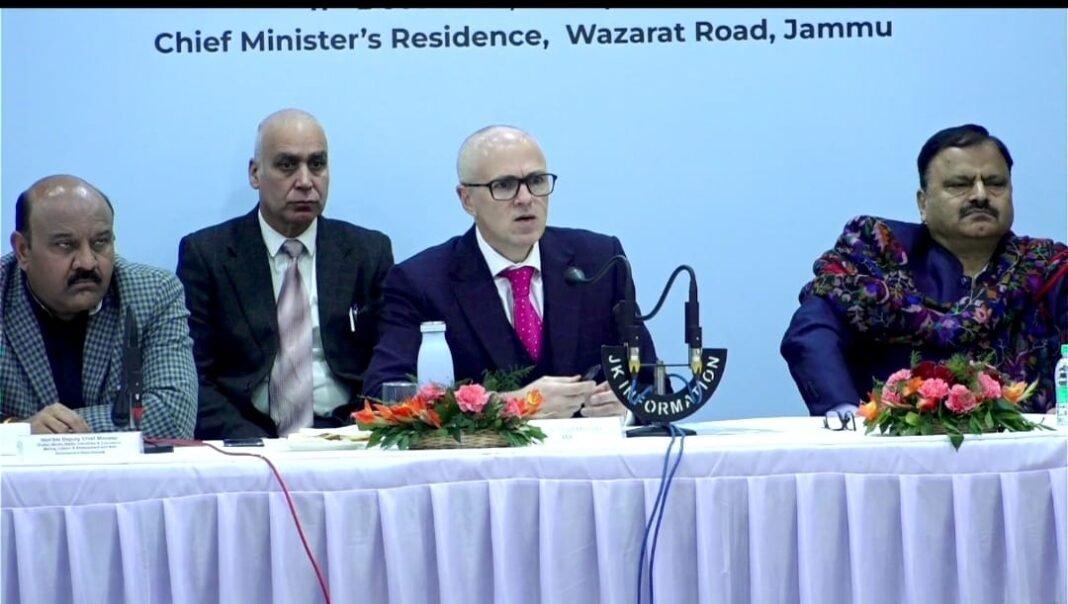 CM Omar holds first meeting with prominent citizens of Jammu, Darbar Move demand dominates session