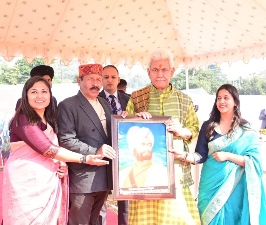 LG pays tributes to General Zorawar Singh on his Martyrdom Day