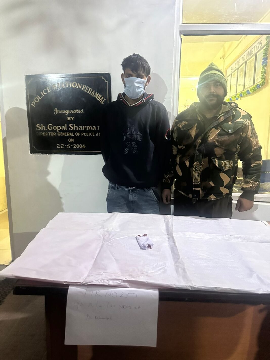 Drug peddler arrested in Udhampur, Contraband Substance (Heroin) Recovered