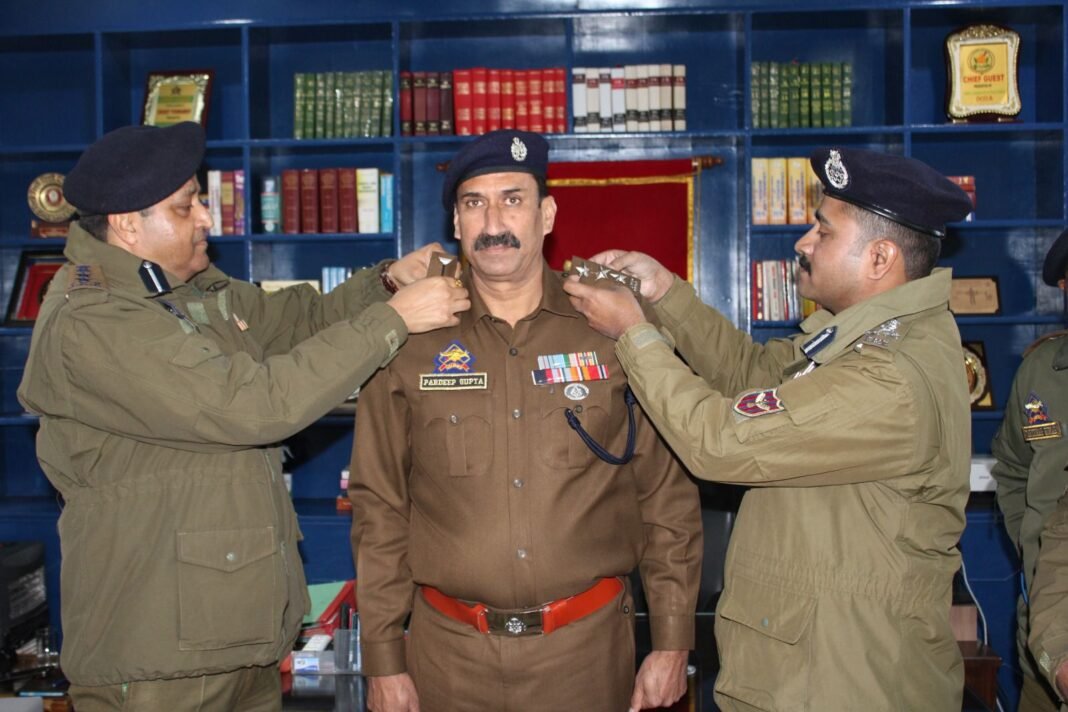 Pipping ceremony of newly promoted DySp of J&K Police