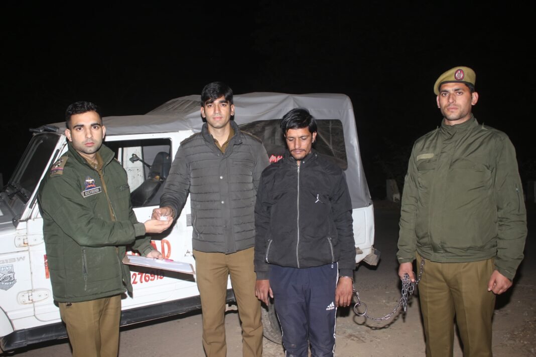 Drug Peddler held with Heroin in JK’s Udhampur