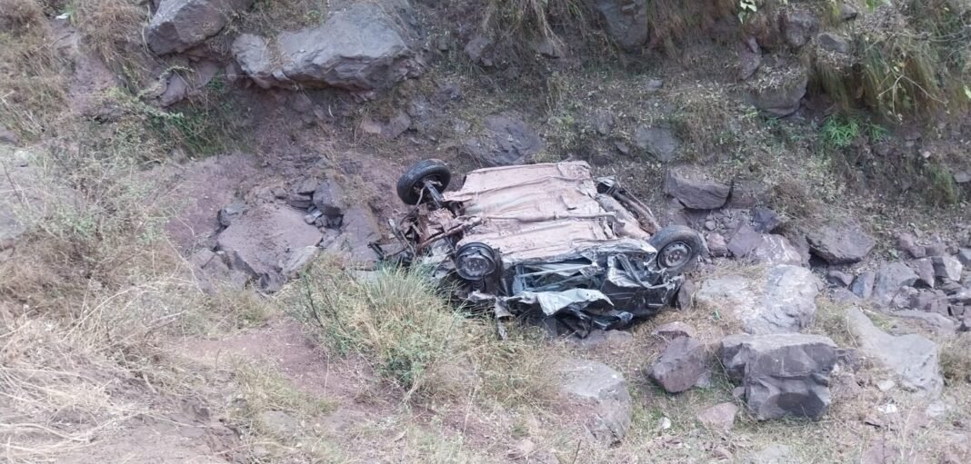 Women Killed as car plunges into deep gorge in JK’s Reasi