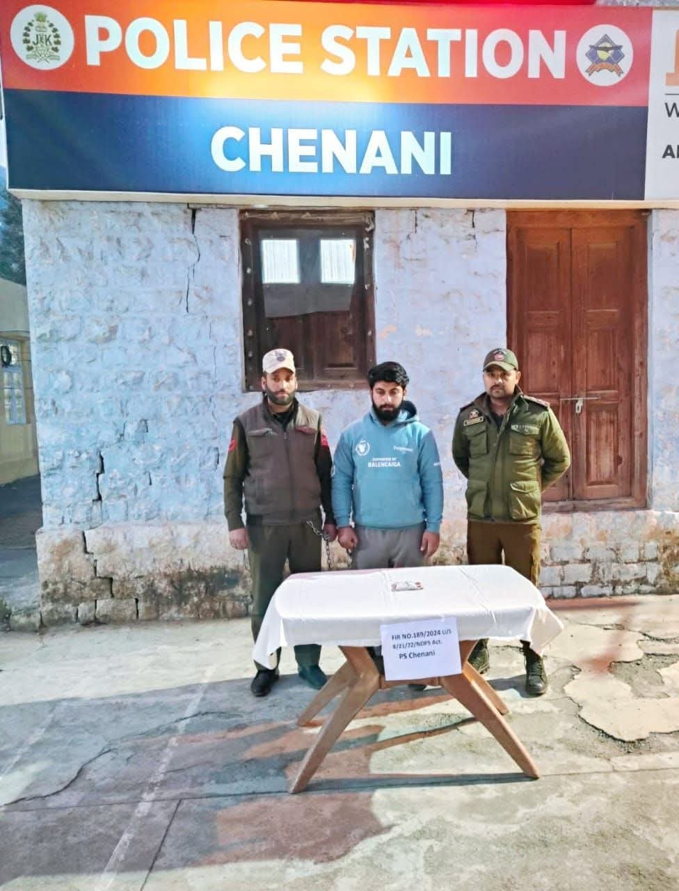 Drug peddler held with heroin in JK’s Udhampur