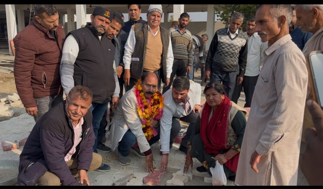 MLA Bishnah kick-starts development works worth Rs 113 lacs