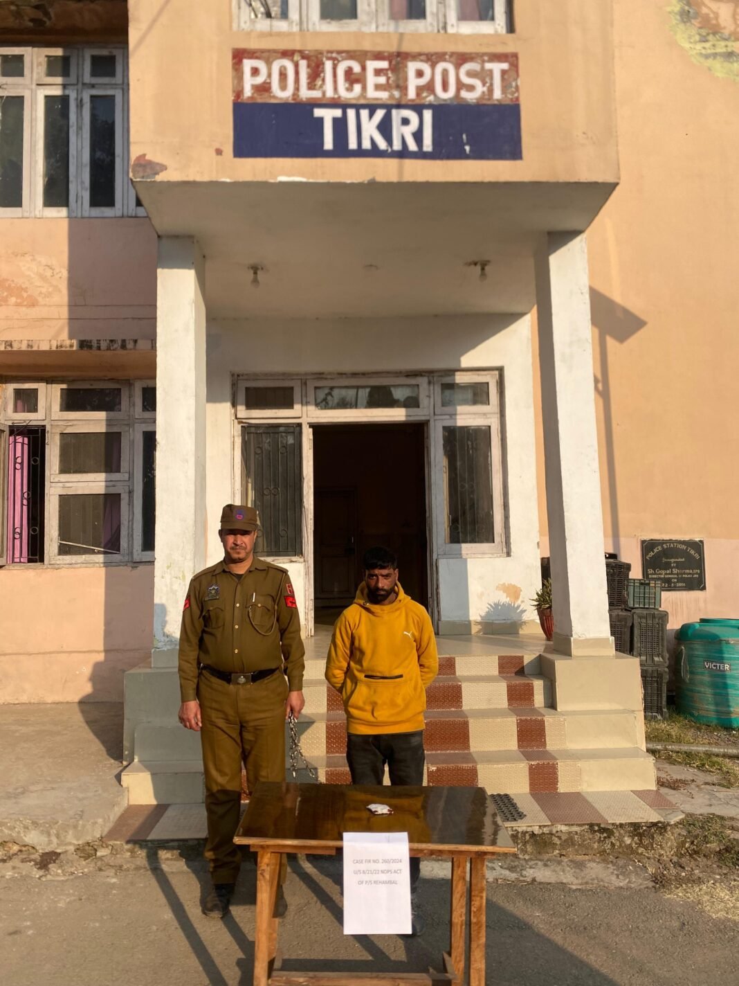 Drug Peddler arrested with Heroin in Udhampur