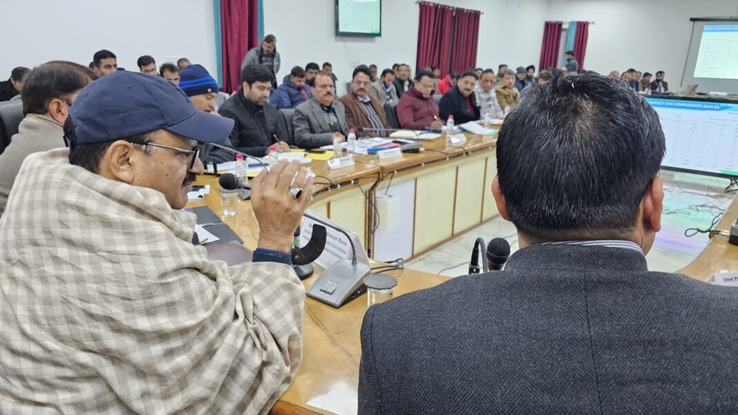 Javed Rana reviews progress on development activities in Poonch