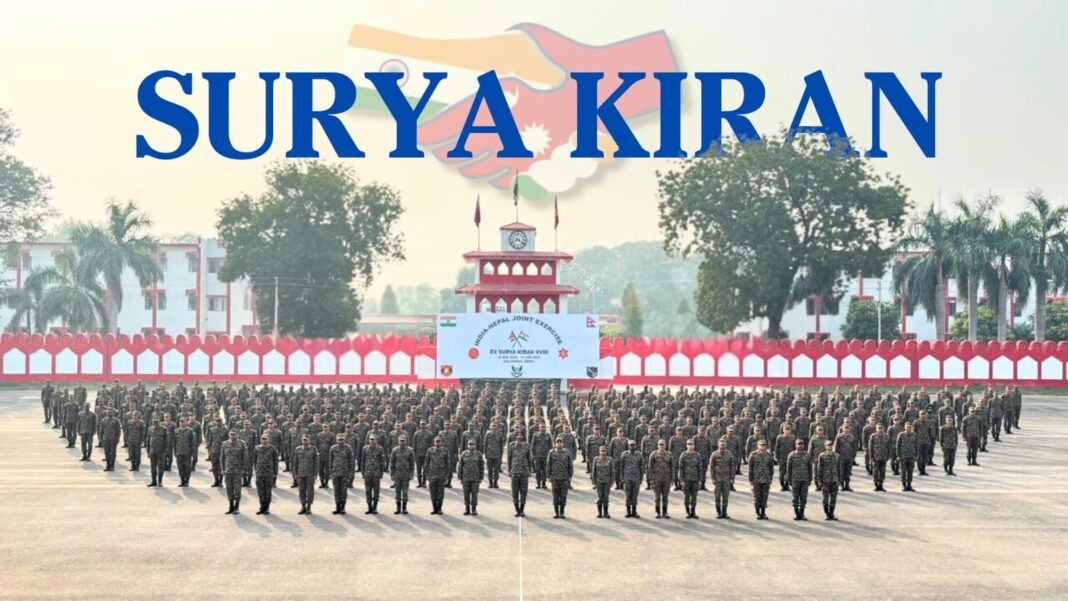 INDIAN ARMY CONTINGENT DEPARTS FOR INDIA- NEPAL JOINT MILITARY EXERCISE SURYA KIRAN